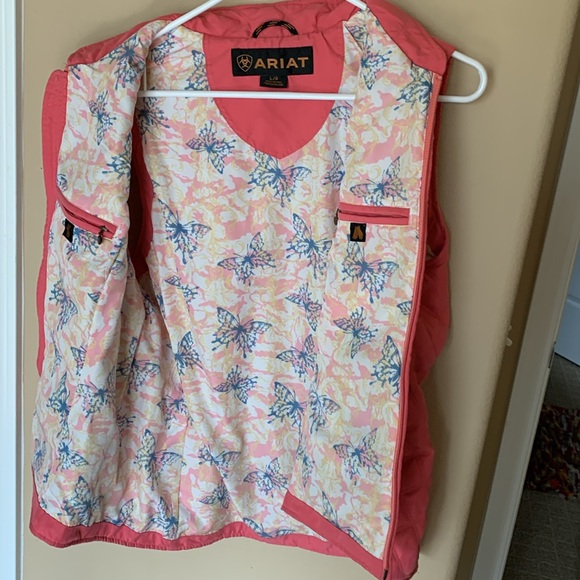 ARIAT women’s vest pink - Picture 5 of 8
